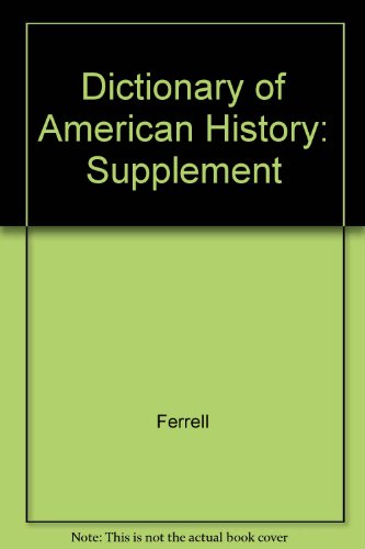 9780684804651: Dictionary of American History Supplement: 2