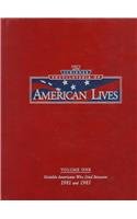 Imagen de archivo de The Scribner Encyclopedia of American Lives Vol. 1 : 1981-1985 a la venta por Better World Books