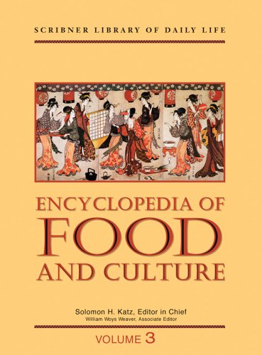 Beispielbild fr Encyclopedia of Food and Culture: Volume 3: Obesity to Zoroastrianism, Index zum Verkauf von Books From California