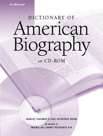 Dictionary of American Biography (9780684805832) by Scribner