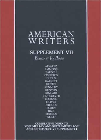 9780684806242: American Writers, Supplement VII: A collection of critical Literary and biographical articles that cover hundreds of notable authors from the 17th century to the present day.