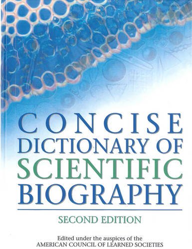 9780684806310: Concise Dictionary of Scientific Biography