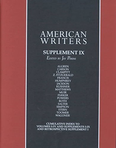 American Writers: Supplement VIII (9780684806372) by Jay Parini; August Wilson