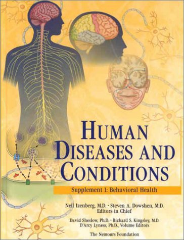 Stock image for Human Diseases and Conditions Suppl. 1 : Behavioral Health for sale by Better World Books: West
