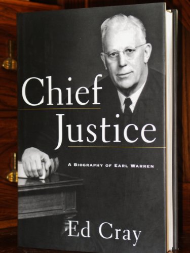 Stock image for CHIEF JUSTICE: A Biography of Earl Warren for sale by SecondSale