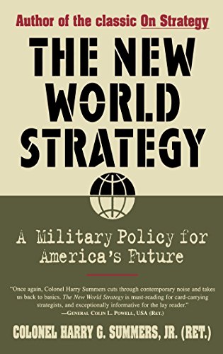 Stock image for New World Strategy : A Military Policy for America's Future for sale by Better World Books