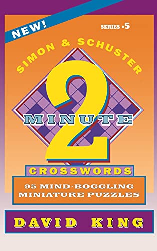 Immagine dell'editore per SIMON & SCHUSTER TWO-MINUTE CROSSWORDS Vol. 5 venduto da Chiron Media