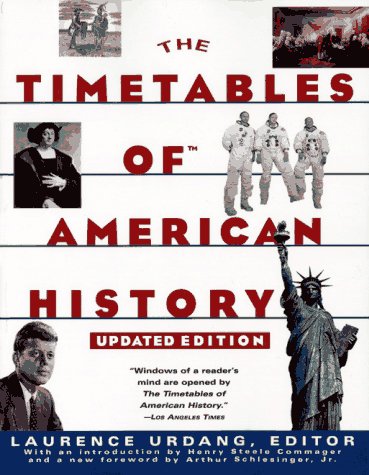9780684814209: The Timetables of American History