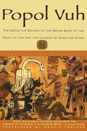 Imagen de archivo de Popol Vuh: The Definitive Edition of The Mayan Book of The Dawn of Life and The Glories of Gods and Kings a la venta por Zoom Books Company