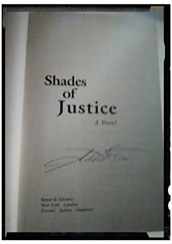 9780684818474: Shades of Justice: A Novel / Fredrick Huebner.