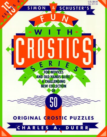 9780684824307: Simon & Schuster's Fun With Crostics Series 15