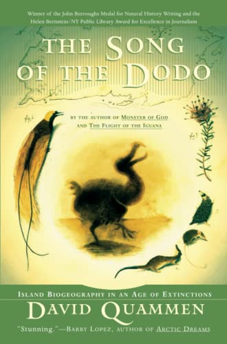 Stock image for The Song of the Dodo: Island Biogeography in an Age of Extinction for sale by Goodwill of Colorado