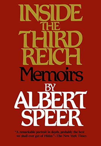Beispielbild fr Inside the Third Reich zum Verkauf von ThriftBooks-Dallas