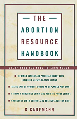 9780684830766: The Abortion Resource Handbook