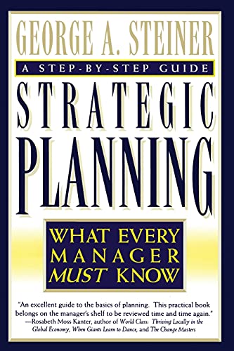 Imagen de archivo de Strategic Planning a la venta por Better World Books