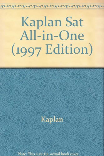 SAT ALL IN ONE (9780684833781) by Kaplan, Stanley