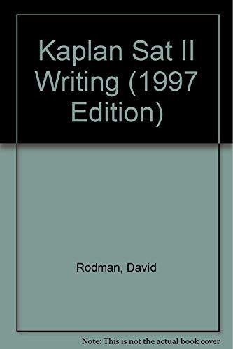 Beispielbild fr SAT WRITING (1997 Edition) zum Verkauf von Robinson Street Books, IOBA