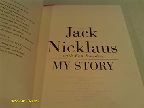 Imagen de archivo de Jack Nicklaus : My Story a la venta por Better World Books