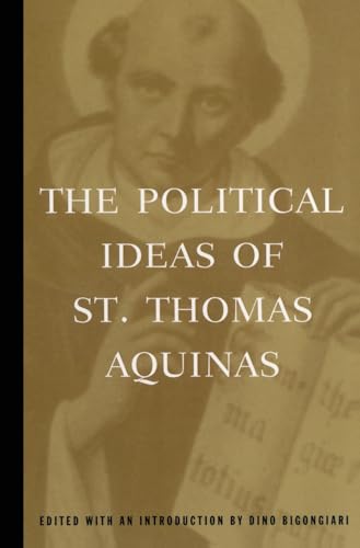 Imagen de archivo de The Political Ideas of St. Thomas Aquinas (Hafner Library of Classics) a la venta por SecondSale
