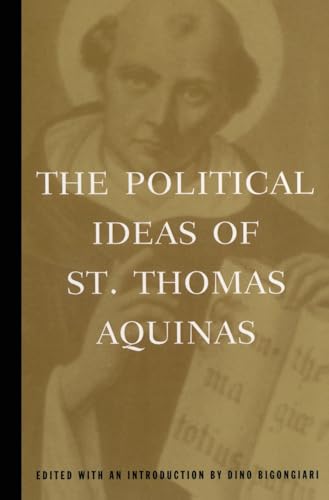 Stock image for The Political Ideas of St. Thomas Aquinas (Hafner Library of Classics) for sale by Pink Casa Antiques