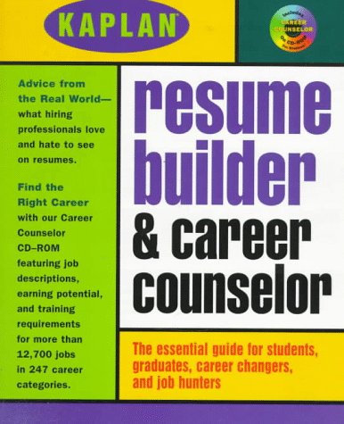 Kaplan Resume Builder with Career CD-ROM (9780684836928) by Kaplan, Stanley