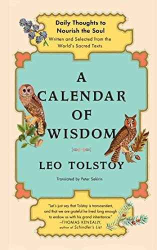 9780684837932: A Calendar of Wisdom: Daily Thoughts to Nourish the Soul