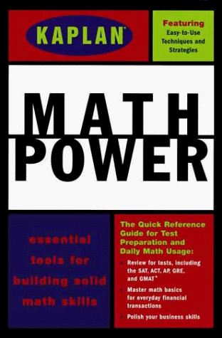 Stock image for Kaplan Math Power (Power Series) for sale by Wonder Book