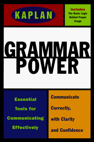 Kaplan Grammar Power (Power Series) (9780684841571) by Kaplan; Jane Schwartz