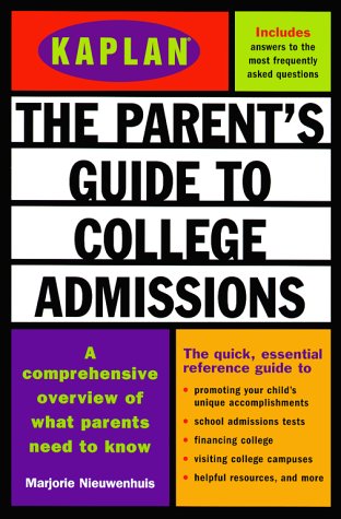 Beispielbild fr Kaplan Parent's Guide to College Admissions zum Verkauf von ThriftBooks-Atlanta