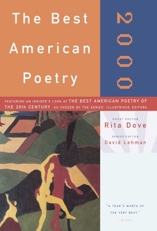 Imagen de archivo de The Best American Poetry 2000 a la venta por NightsendBooks