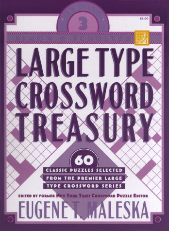 9780684843674: Simon & Schuster Large Type Crossword Treasury: 3