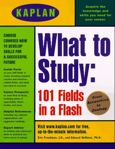 Imagen de archivo de What to Study : 101 Fields in a Flash a la venta por Better World Books