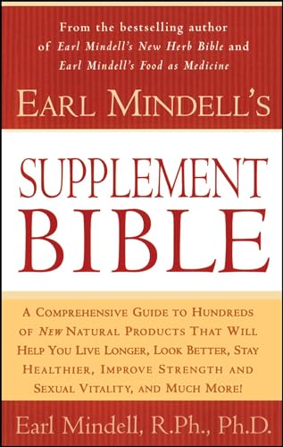 Stock image for Earl Mindell's Supplement Bible for sale by Your Online Bookstore