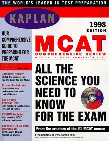Stock image for Kaplan MCAT Comprehensive Review 1998 [With CDROM] for sale by ThriftBooks-Atlanta