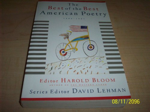 9780684847795: The Best of the Best American Poetry 1988-1997