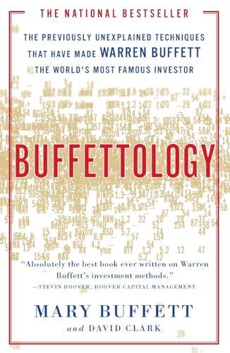 Imagen de archivo de Buffettology: The Previously Unexplained Techniques That Have Made Warren Buffett The Worlds a la venta por Wonder Book