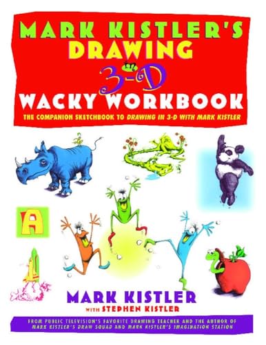 9780684853376: Drawing in 3-D Wacky Workbook