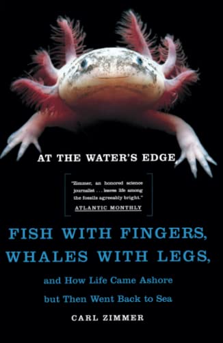 At the Water's Edge: Fish with Fingers, Whales with Legs, and How Life Came Ashore But Then Went Back to Sea (Paperback) - Carl Zimmer