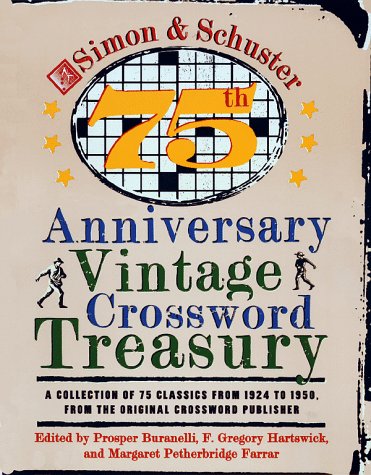 9780684856377: Simon and Schuster 75th Anniversary Vintage Crossword Treasury