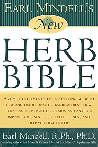 Beispielbild fr Earl Mindell's New Herb Bible zum Verkauf von Wonder Book