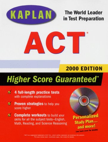 9780684859521: KAPLAN ACT 2000 WITH CD-ROM