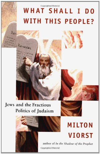 Beispielbild fr What Shall I Do with This People?: Jews and the Fractious Politics of Judaism zum Verkauf von BooksRun