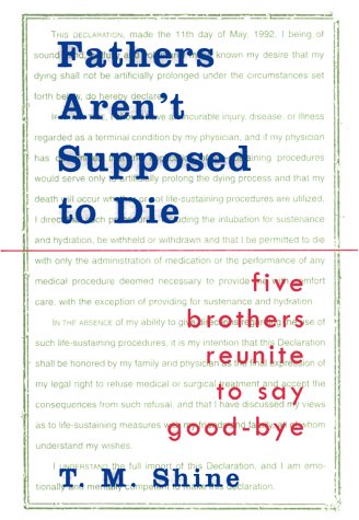 Beispielbild fr Fathers Aren't Supposed to Die: Five Brothers Reunite To Say Good-bye zum Verkauf von BooksRun