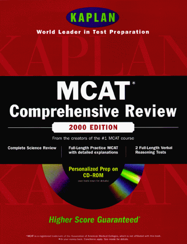 Stock image for Kaplan MCAT Comprehensive Review 2000 with CD-ROM (Mcat (Kaplan)(Book & CD-Rom)) for sale by HPB-Red