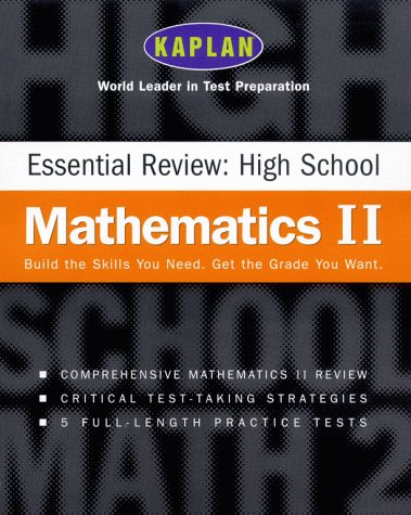 Stock image for Kaplan Essential Review: High School Mathematics II for sale by Decluttr