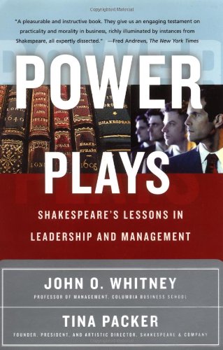 Stock image for Power Plays: Shakespeare's Lessons in Leadership and Management for sale by SecondSale