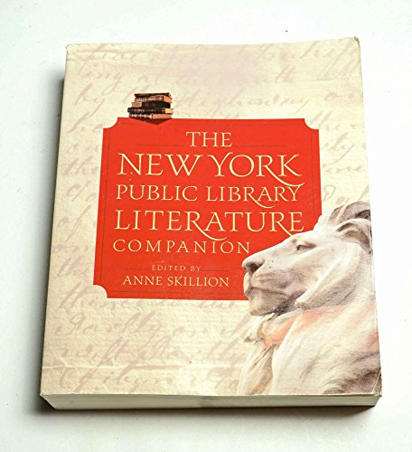 Beispielbild fr The New York Public Library Literature Companion: zum Verkauf von Andover Books and Antiquities