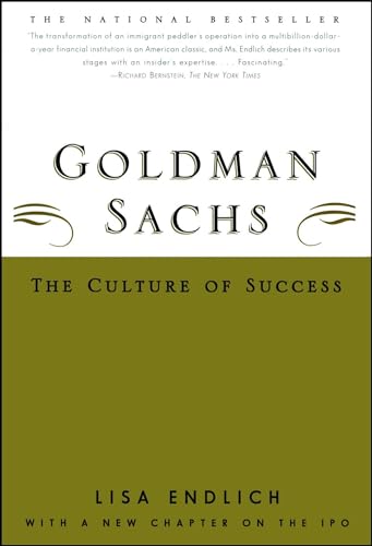 Beispielbild fr Goldman Sachs : The Culture of Success zum Verkauf von Wonder Book