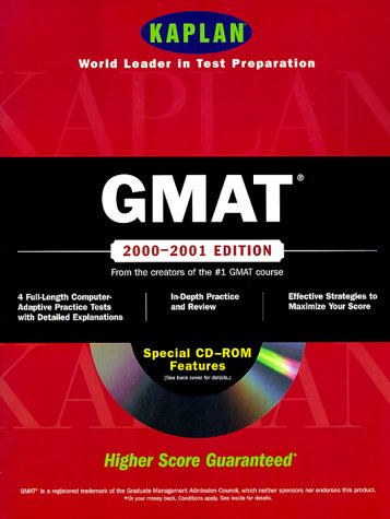 KAPLAN GMAT 2000-2001 WITH CD-ROM (9780684870083) by Kaplan