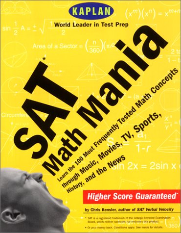 Imagen de archivo de SAT Math Mania a la venta por ThriftBooks-Atlanta